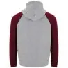 Sudadera capucha bicolor infantil raglán canguro - Imagen 57