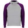 Sudadera capucha bicolor infantil raglán canguro - Imagen 63