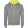 Chaqueta sudadera unisex con capucha microperforada - Imagen 36