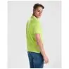 Polo hombre manga corta canalé lavable 60° antibolitas - Imagen 63