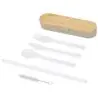 Set cubiertos con tapa bambú y caja - Imagen 30