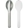 Set cubiertos acero inox soporte compacto - Imagen 13