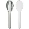 Set cubiertos acero inox soporte compacto - Imagen 14