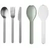 Set cubiertos acero inox soporte compacto - Imagen 16