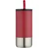 Vaso inox reciclado 480 ml RCS pajita silicona tapa mate - Imagen 15