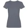 Camiseta mujer lavado ácido cuello canalé - Imagen 42