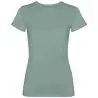 Camiseta mujer lavado ácido cuello canalé - Imagen 60