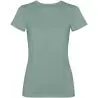 Camiseta mujer lavado ácido cuello canalé - Imagen 61