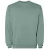 Sudadera cuello redondo unisex lavado ácido canalé - Imagen 49