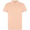 Polo unisex manga corta lavado ácido canalé tapeta - Imagen 46