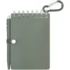 Set de libreta de tapa blanda y bolígrafo de exterior de material reciclado (tinta azul) Ecológica Personalizada 6107051 - Imagen 34