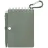 Set de libreta de tapa blanda y bolígrafo de exterior de material reciclado (tinta azul) Ecológica Personalizada 6107051 - Imagen 35