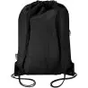 Bolsa con cordón Oriole de RPET con bolsillo frontal con cremallera, 5 l Ecológica Personalizada 6130145 - Imagen 64
