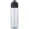 Botella de agua Theron de 700 ml de plástico reciclado RCS con tapa de doble función y pajita abatible Ecológica Personalizada 6 - Imagen 21