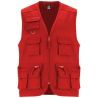 Chaleco de trabajo de 200 g/m2 multi bolsillos y cuello de pico Ecológico Personalizado 6R9111 - Imagen 34