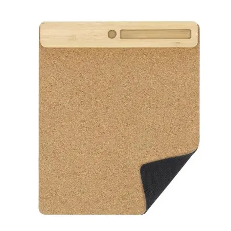 Alfombrilla corcho bambú hub USB Tipo C