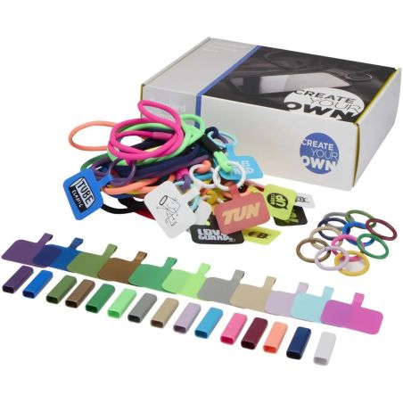 Caja de muestras de cordones Ecológica Personalizada 61PW014
