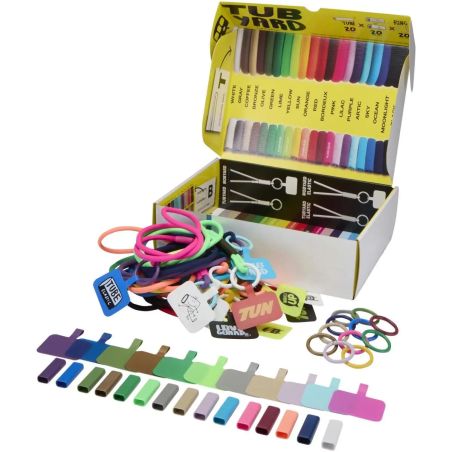 Caja de muestras de cordones Ecológica Personalizada 61PW014