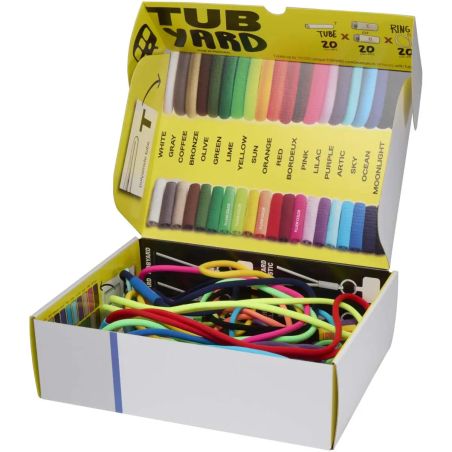 Caja de muestras de cordones Ecológica Personalizada 61PW014
