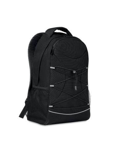 Mochila jaspeada 600D RPET cikol