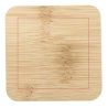 Vela perfumada cuadrada en vidrio con tapa de bambú, 40 g - Imagen 9