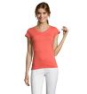 Camiseta MOON mujer cuello pico 150 g - Imagen 5