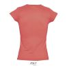 Camiseta MOON mujer cuello pico 150 g - Imagen 7