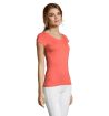 Camiseta MOON mujer cuello pico 150 g - Imagen 9