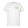 Camiseta Keya blanca algodón 180 g/m² - Imagen 4