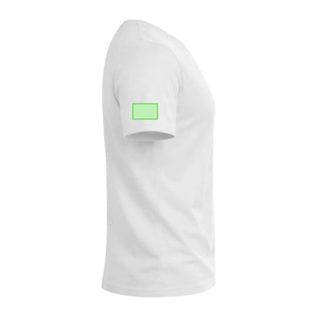 Camiseta Keya blanca algodón 180 g/m²