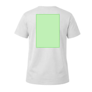 Camiseta Keya blanca algodón 180 g/m²