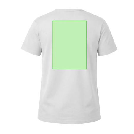 Camiseta Keya blanca algodón 180 g/m²