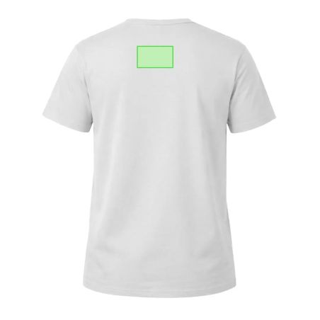 Camiseta Keya blanca algodón 180 g/m²