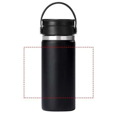 Vaso térmico de acero inoxidable Hydro Flask de boca ancha, 473 ml, con tapa Flex Sip™ Ecológico Personalizado 6100988