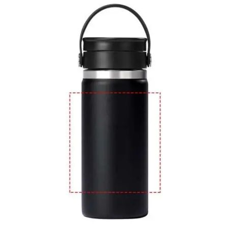 Vaso térmico de acero inoxidable Hydro Flask de boca ancha, 473 ml, con tapa Flex Sip™ Ecológico Personalizado 6100988