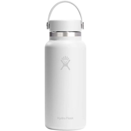 Botella de agua térmica de acero inoxidable Hydro Flask de boca ancha, 946 ml Ecológica Personalizada 6100991