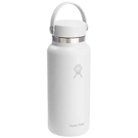 Botella de agua térmica de acero inoxidable Hydro Flask de boca ancha, 946 ml Ecológica Personalizada 6100991