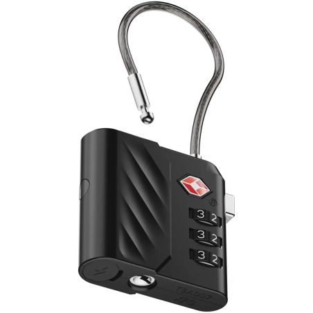 Candado de combinación Xtorm Lock Tag TSA con localizador