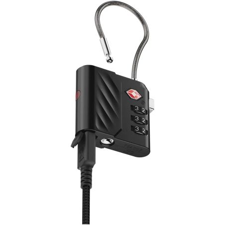 Candado de combinación Xtorm Lock Tag TSA con localizador
