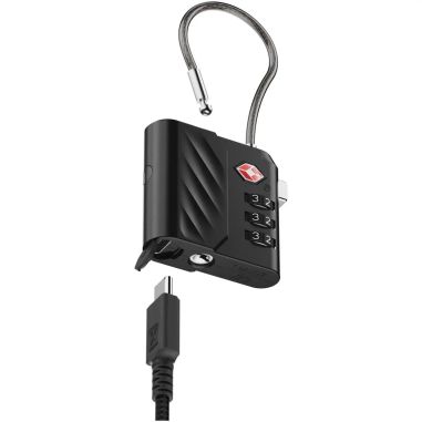 Candado de combinación Xtorm Lock Tag TSA con localizador