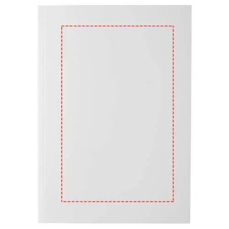 Libreta A5 de tapa blanda con 50 hojas Ecológica Personalizada 6210888
