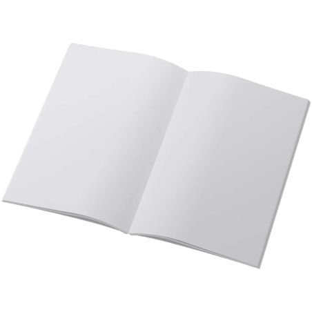 Libreta A5 de tapa blanda con 50 hojas de papel reciclado Ecológica Personalizada 6210902