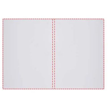 Libreta A5 de tapa blanda con 50 hojas de papel reciclado Ecológica Personalizada 6210902
