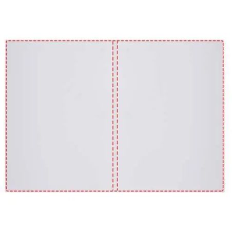 Libreta A5 de tapa blanda con 50 hojas de papel reciclado Ecológica Personalizada 6210902