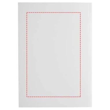 Libreta A5 de tapa blanda con 50 hojas de papel reciclado Ecológica Personalizada 6210902
