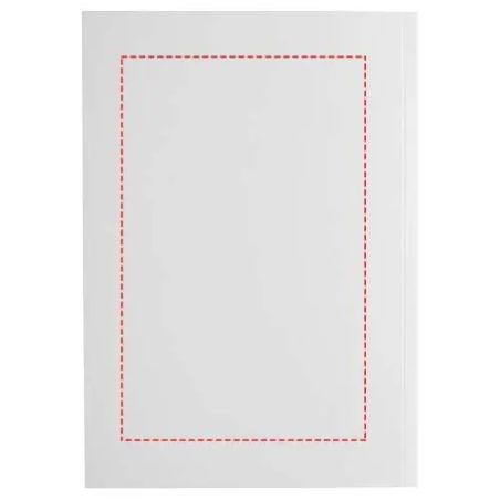 Libreta A5 de tapa blanda con 50 hojas de papel reciclado Ecológica Personalizada 6210902