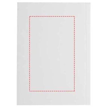 Libreta A6 de tapa blanda con 50 hojas de papel reciclado Ecológica Personalizada 6210903