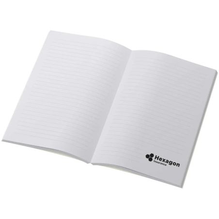 Cuaderno Scribe Plus A5 de tapa blanda y papel reciclado Ecológico Personalizado 6210907
