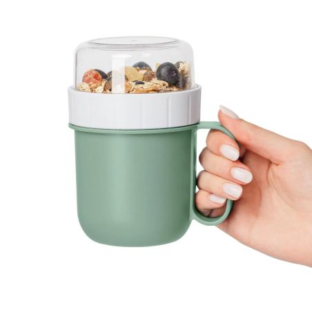 Tarro de almuerzo Nivo de 450 ml con compartimento de rosca