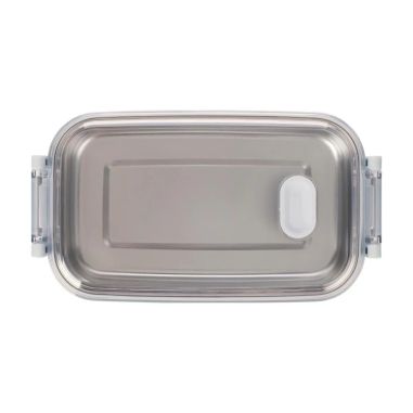Fiambrera Alven de 750 ml con bandeja de acero reciclado